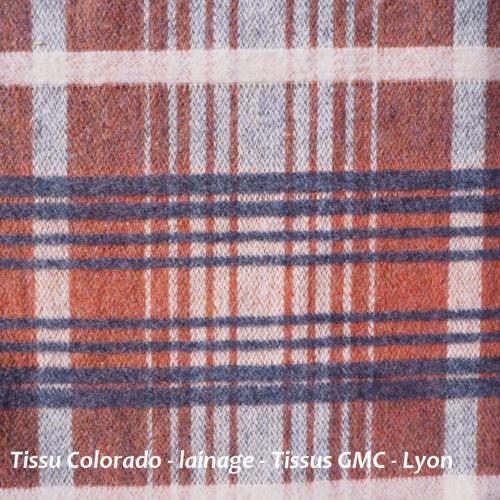 tissu COLORADO - lainage - écossais 